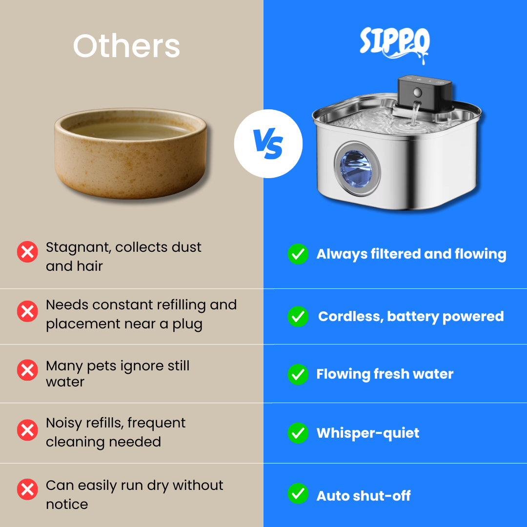 Sippo - Pet Water Fountain